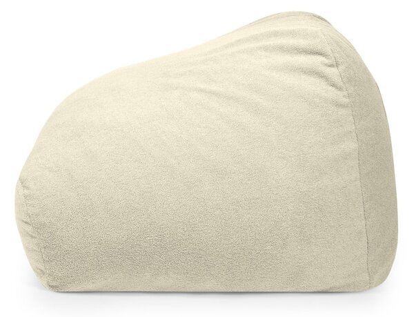 Brązowy worek do siedzenia z materiału bouclé Sofa Snug – SLOWDOWN