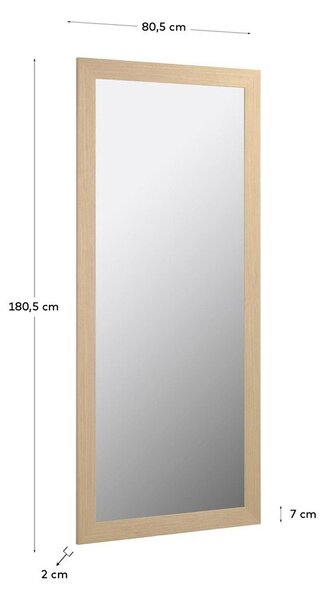 Lustro ścienne 80,5x180,5 cm Yvaine – Kave Home