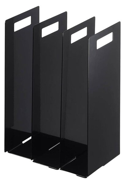 Czarne metalowe stojaki na ręczniki 2 szt. Tower – YAMAZAKI