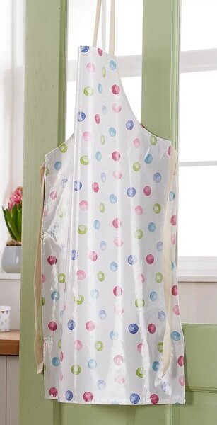 Bawełniany fartuch z warstwą PVC Spotty Dotty – Cooksmart ®