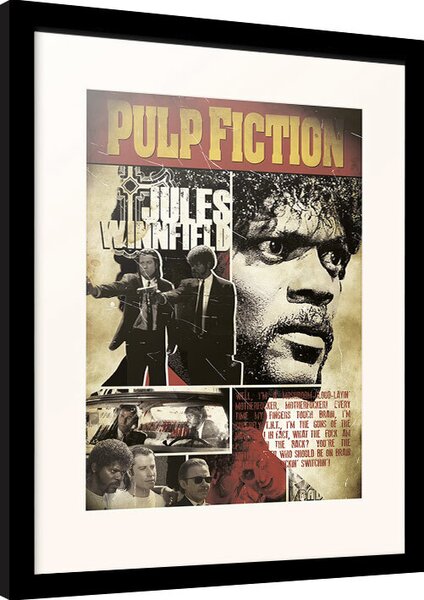 Oprawiony Obraz Pulp Fiction - Jules