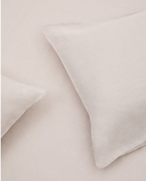 Szarobrązowe bawełniane prześcieradło z gumką 180x200 cm Simmel – Kave Home