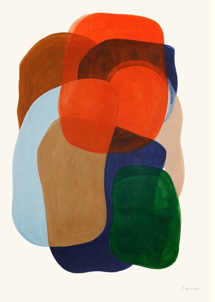 Plakat 50x70 cm Big Hug – Berit Mogensen Lopez – The Poster Club