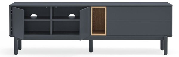 Ciemnoszara szafka pod TV 180x56 cm Corvo – Teulat