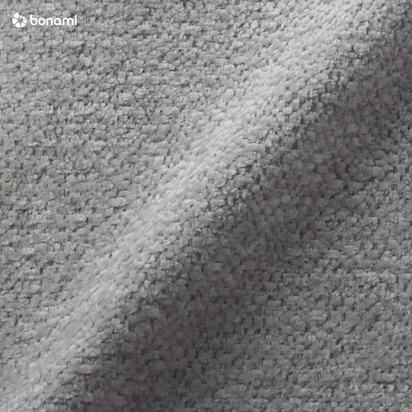 Jasnoszara sofa z tkaniny szenilowej 278 cm Everest – Bobochic Paris