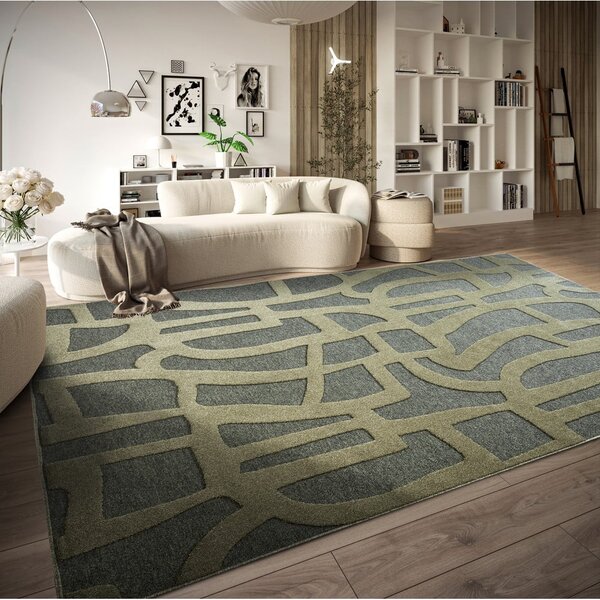 Zielony dywan z włókien z recyklingu 160x230 cm Therese – Villeroy&Boch