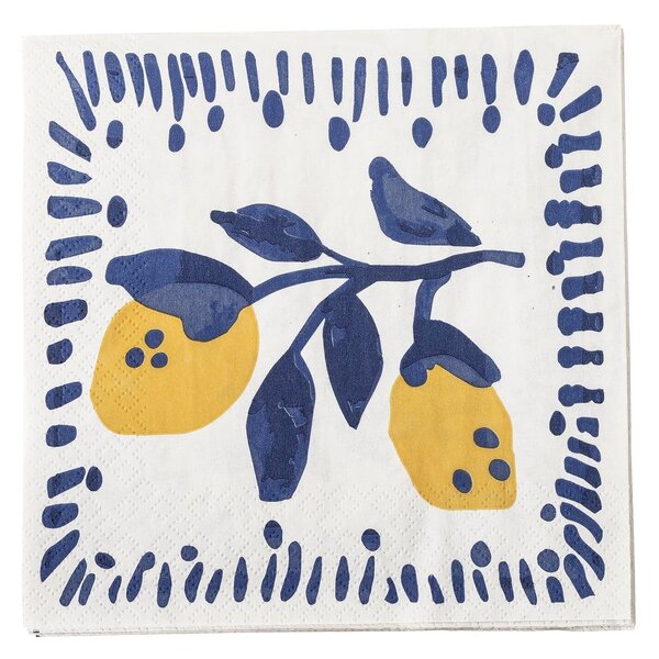 Papierowe serwetki zestaw 20 szt. 33x33 cm Maxima – Bloomingville