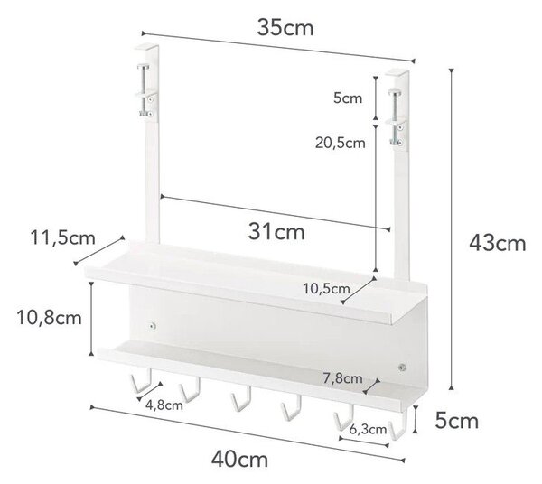 Metalowy organizer Smart – YAMAZAKI