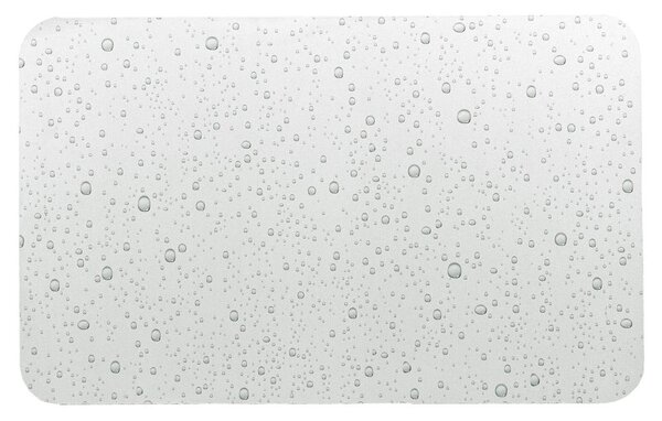 Jasnoszary dywanik łazienkowy 50x120 cm Splash – douceur d'intérieur