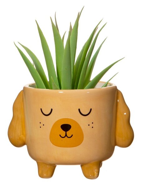 Kamienna osłonka na doniczkę ø 7,5 cm Cockapoo – Sass & Belle