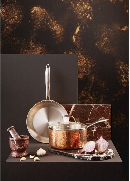 Garnek ze stali nierdzewnej z pokrywką 2,2 l Minerva – Premier Housewares