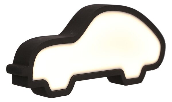 Czarna lampka dziecięca Car – Candellux Lighting