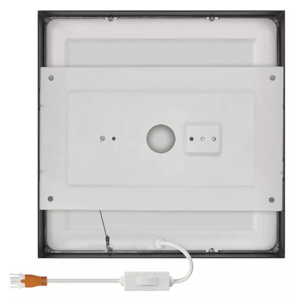 Lampa sufitowa LED w kolorze matowej czerni 22.5x22.5 cm Nexxo – EMOS