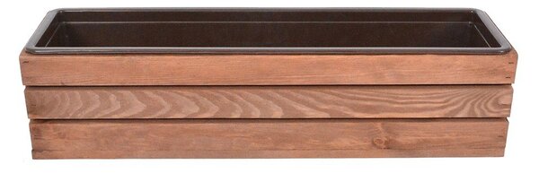 Drewniana doniczka 61 cm Modern – Rojaplast