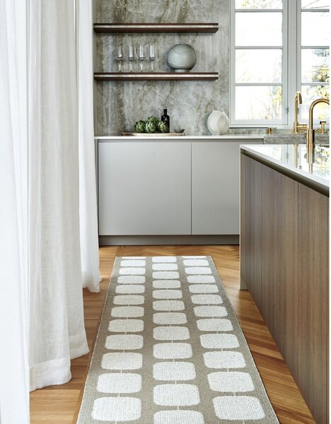 Beżowy dywan odpowiedni na zewnątrz 70x100 cm Sten Warm Grey – Pappelina