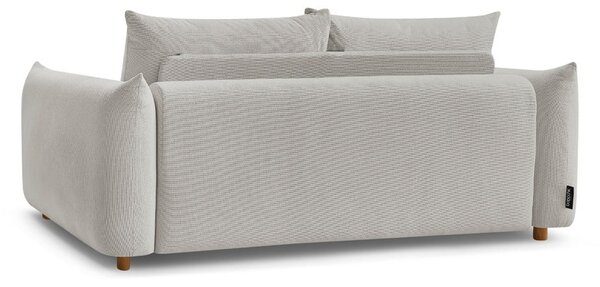 Jasnoszara rozkładana sofa 214 cm Ernest – Bobochic Paris