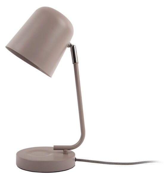 Szara lampa stołowa (wysokość 38,5 cm) Encantar – Leitmotiv