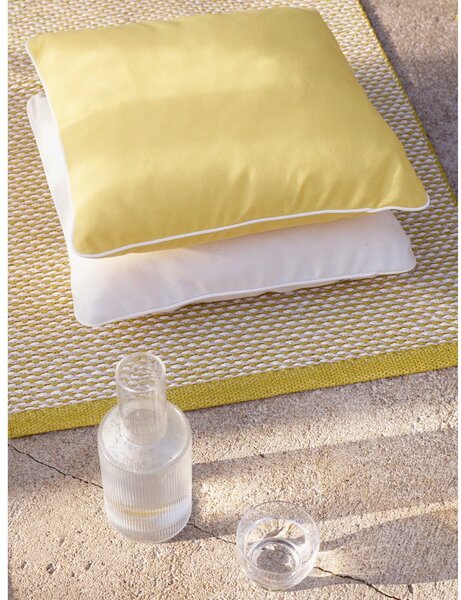 Musztardowy dywan odpowiedni na zewnątrz 60x125 cm Effi Mustard – Pappelina