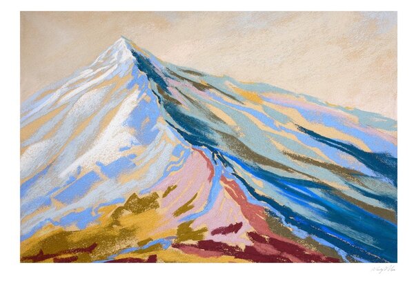 Plakat 70x50 cm Velvet Peak III – Mandy Maria – The Poster Club