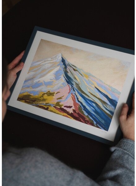 Plakat 70x50 cm Velvet Peak III – Mandy Maria – The Poster Club
