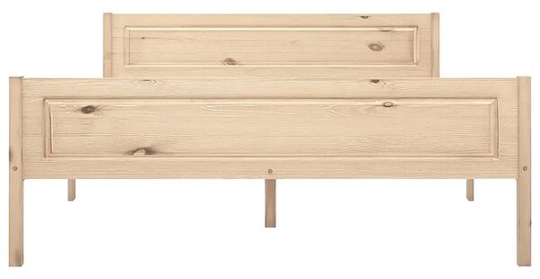 Podwójne Łóżko Z Naturalnego Drewna Sosny 140X200 A6-Z06