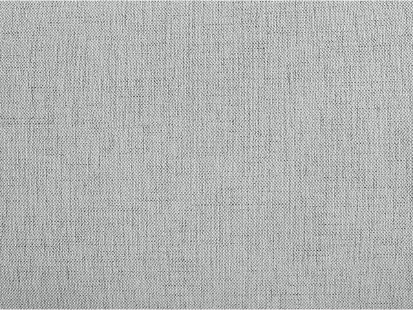 Jasnoszare tapicerowane łóżko dwuosobowe bez zagłówka ze schowkiem i stelażem 160x200 cm Inera – Bobochic Paris