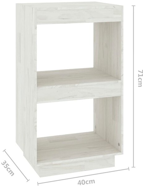 Niski Regał Biały Drewniany Z2-H12