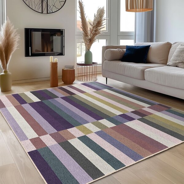 Fioletowy dywan odpowiedni do prania 60x100 cm Purple Rain – Mila Home
