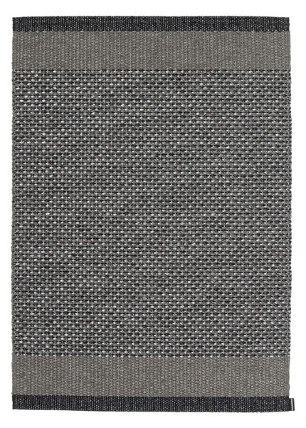 Antracytowy dywan odpowiedni na zewnątrz 60x85 cm Edit Charcoal – Pappelina