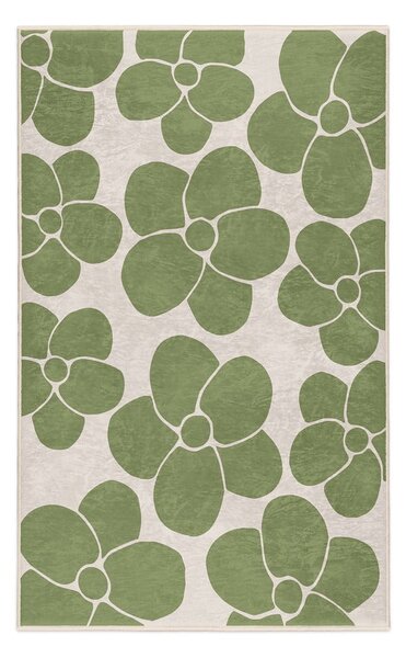 Zielony dywan odpowiedni do prania 80x150 cm Green Meadow – Mila Home