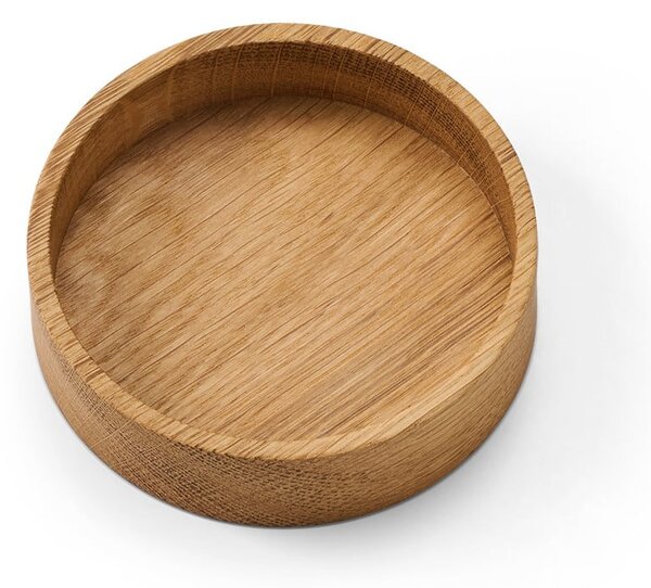 Drewniany pojemnik dekoracyjny w naturalnym kolorze ø 11x3 cm Circle S – LIND DNA