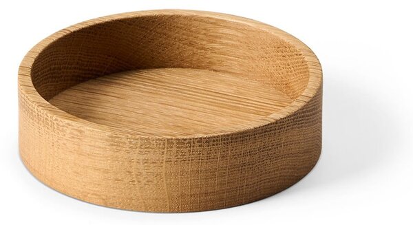 Drewniany pojemnik dekoracyjny w naturalnym kolorze ø 11x3 cm Circle S – LIND DNA