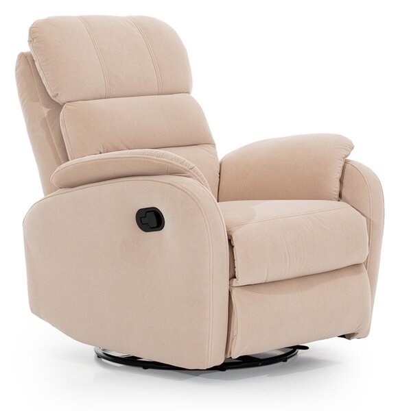 Rozkładany Fotel Amber z funkcją Relax - Tkanina Casablanca 2306 Pod kolor