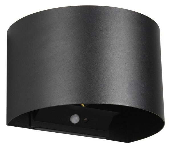 Lampa zewnętrzna ścienna LED z czujnikiem ruchu (wysokość 10 cm) Talent – Reality