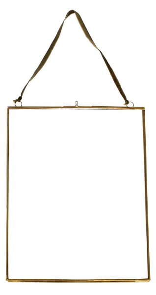 Metalowa ramka stojąca w kolorze złota 20x37,5 cm – Rex London
