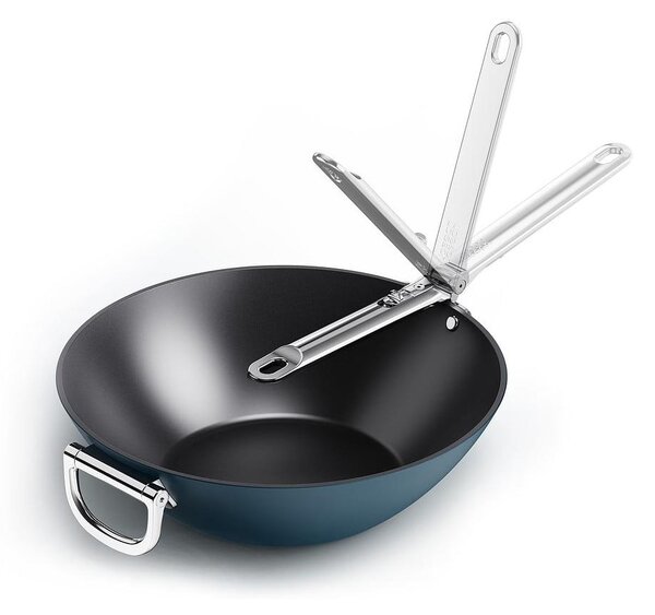 Patelnia z powłoką ceramiczną wok ø 32 cm Space – Joseph Joseph