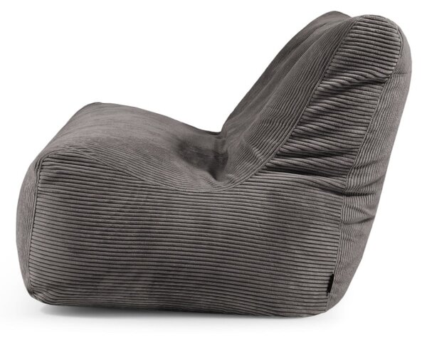 Fioletowy sztruksowy worek do siedzenia Sofa Seat Lounge – SLOWDOWN