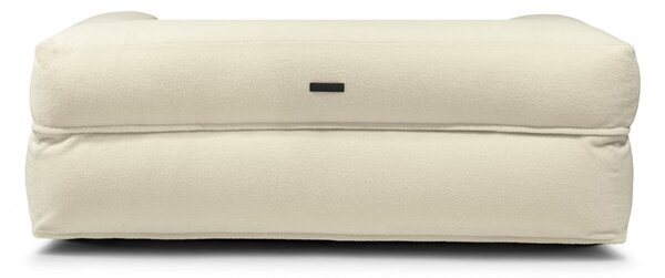Jasnoszary worek do siedzenia z materiału bouclé Sofa MooG – SLOWDOWN