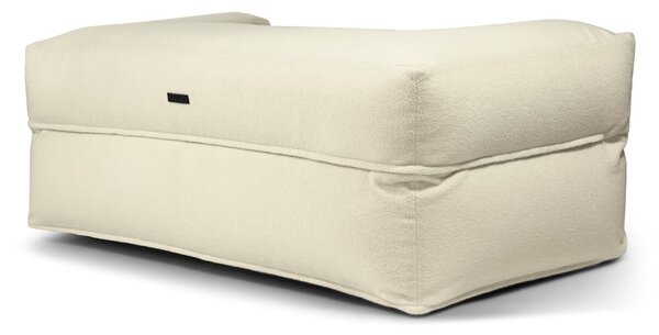 Jasnoszary worek do siedzenia z materiału bouclé Sofa MooG – SLOWDOWN