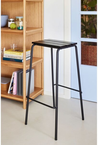Czarne hokery zestaw 2 szt. (wysokość siedziska 76 cm) Stilt – Hübsch