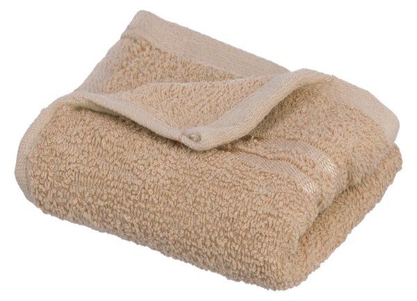 Beżowy bawełniany ręcznik frotte 30x50 cm Simple – Casa Selección