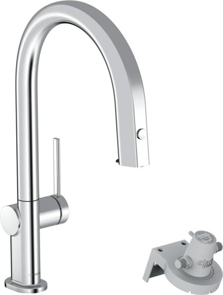 Hansgrohe Aqittura M91 - Bateria zlewozmywakowa z wycigan wylewk i gowic filtrujc, chrom 76803000