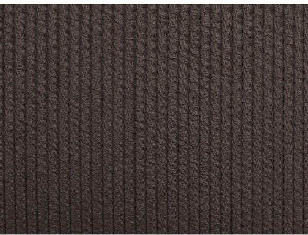 Brązowa sztruksowa rozkładana sofa 225 cm Augustin – Bobochic Paris