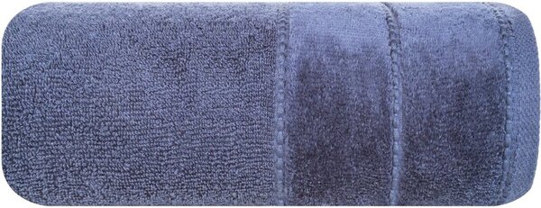 Ręcznik Mari (15) 70 x 140 cm Granatowy