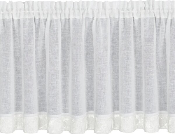 Firana gotowa EUROFIRANY Gaja 150 x 60 cm Kremowy