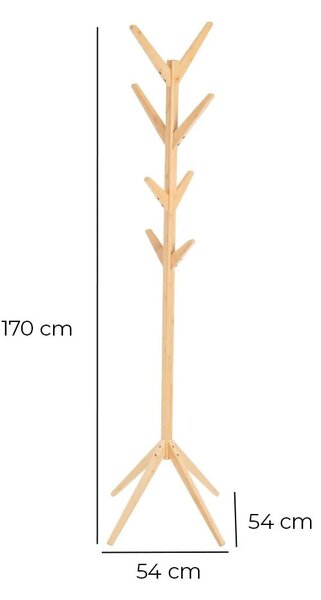 Bambusowy wieszak – Casa Selección