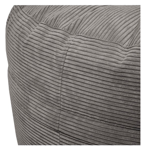 Fioletowy sztruksowy worek do siedzenia Roll 105 – SLOWDOWN