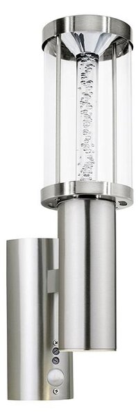 Eglo Eglo 94128 - LED lampa zewnętrzna z czujnikiem ruchu TRONO STICK 1xGU10/3W + 1xLED/3,7W EG94128