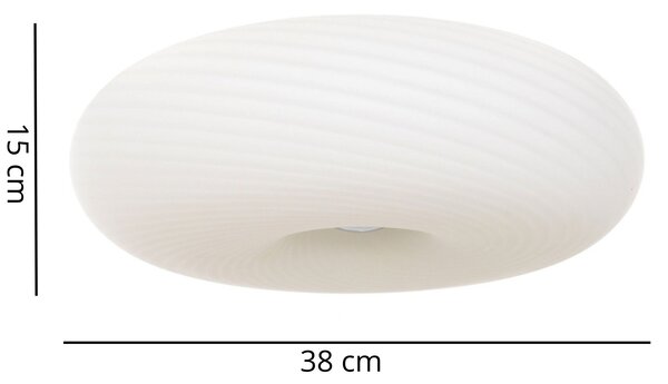 NOWOCZESNA LAMPA SUFITOWA PLAFON MONARTE D38