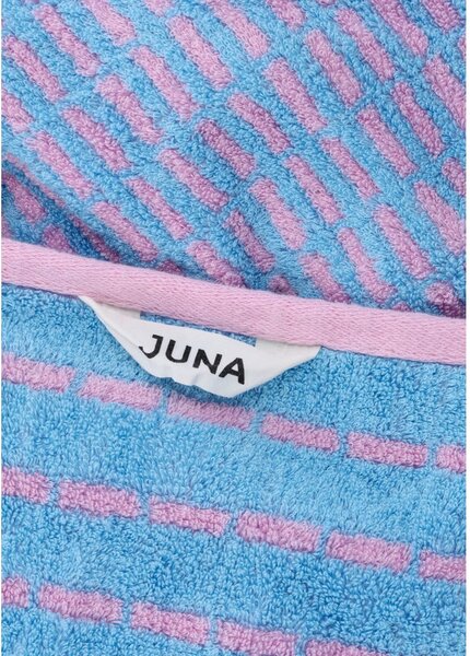 Niebieski/różowy ręcznik z mieszanki bambusa frotte 50x100 cm Nuance – JUNA